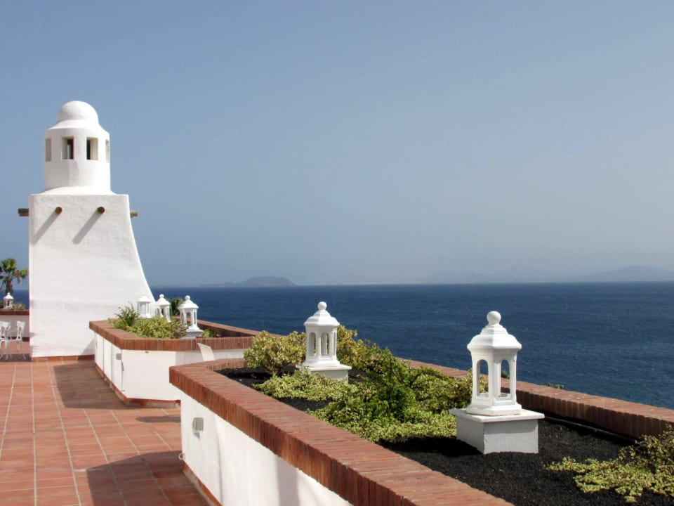 Außenterrasse auf 4. Etage  H10 Timanfaya Palace - Adults only