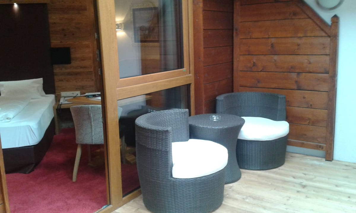 Schöner Balkon Familienhotel Mozart