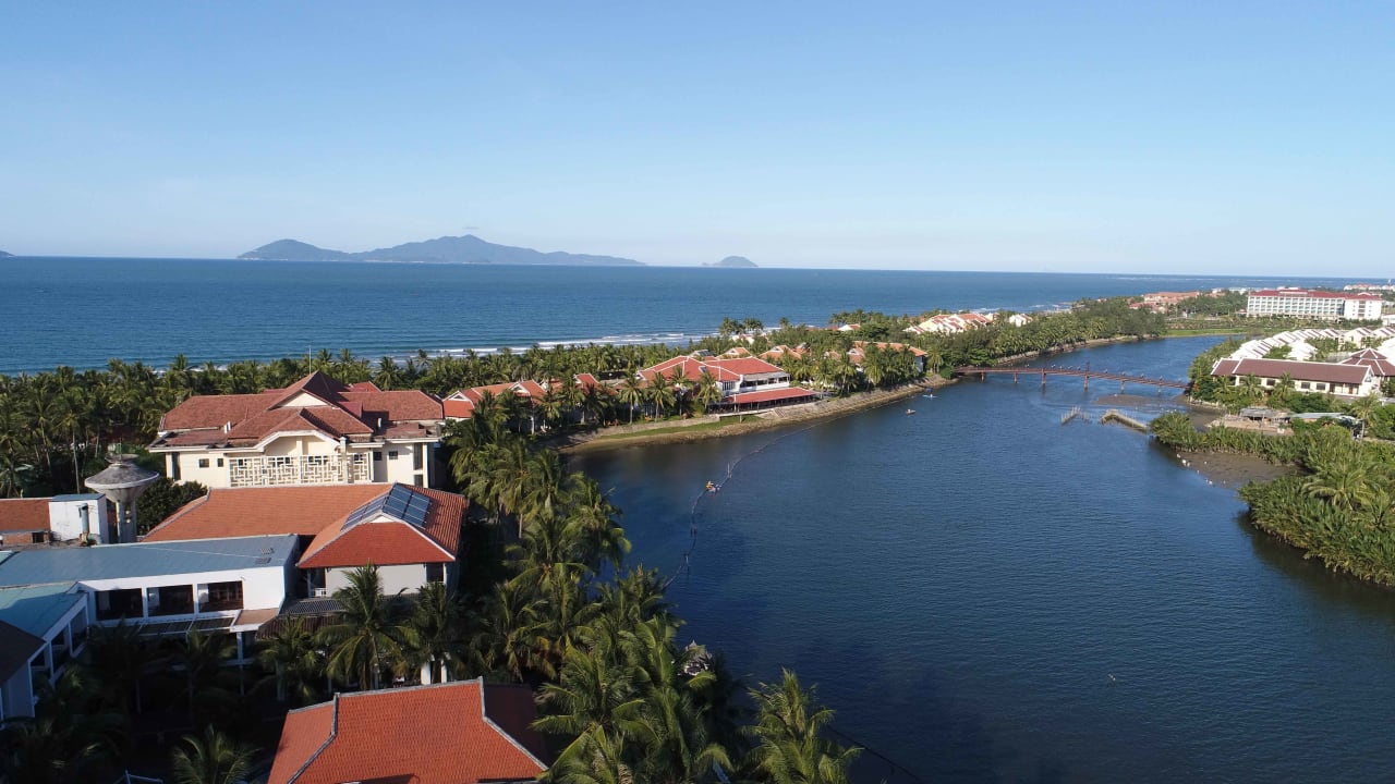 Ausblick Hotel Hoi An Beach Resort
