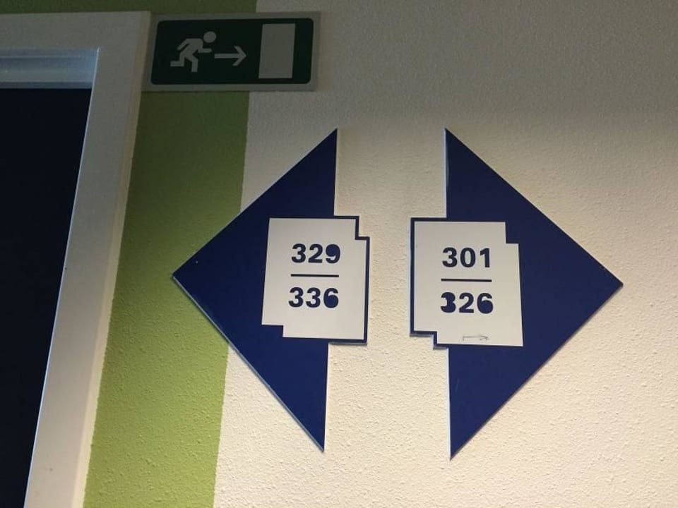 Hallway 1 Ibis budget Brussels Airport