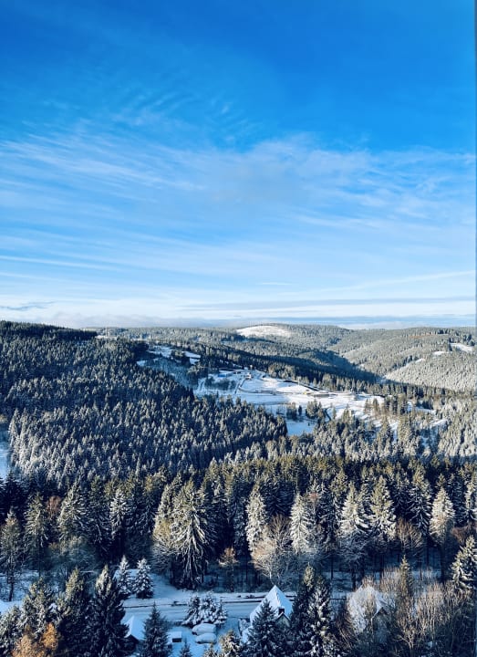 Ausblick AHORN Panorama Hotel Oberhof