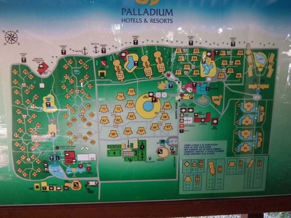 Orientierungshilfe Grand Palladium Select Bávaro Resort & Spa