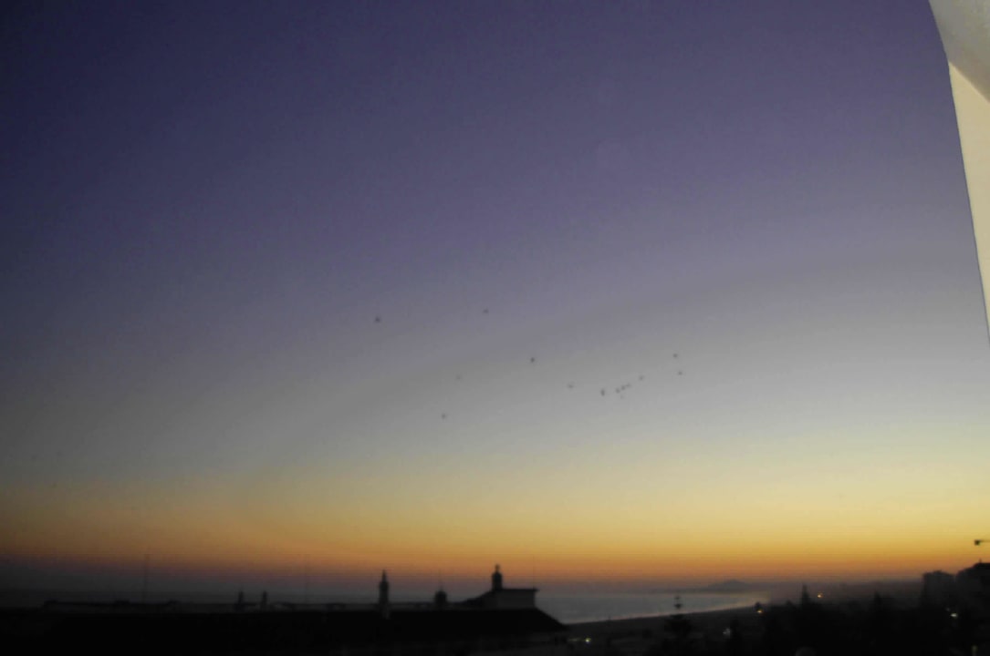 Sonnenuntergang  Hotel Yellow Praia Monte Gordo