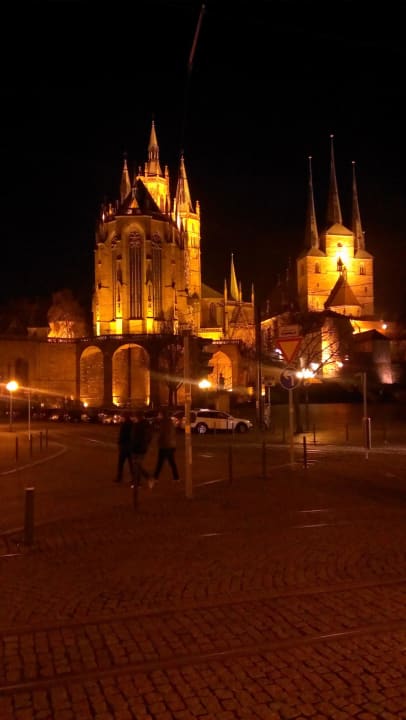 Domblick bei Nacht Pension Domblick