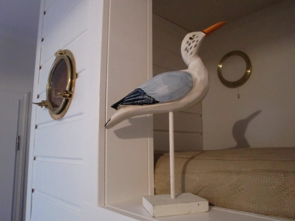 Möve im Zimmer Hotel Lili Marleen