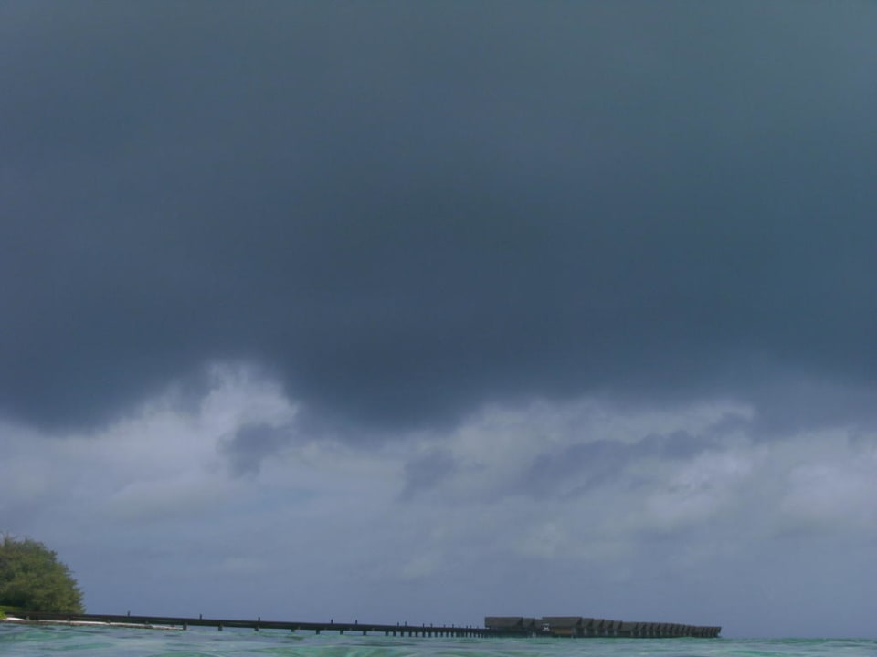Unwetter im Anflug Adaaran Select Hudhuran Fushi - Premium All Inclusive
