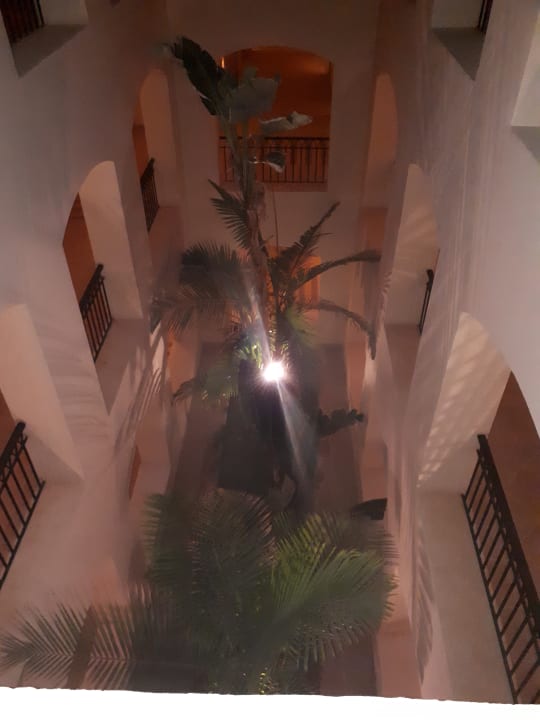 Treppenaufgang. Blick aus der 3. Etage Hotel JAZ Makadi Star & Spa