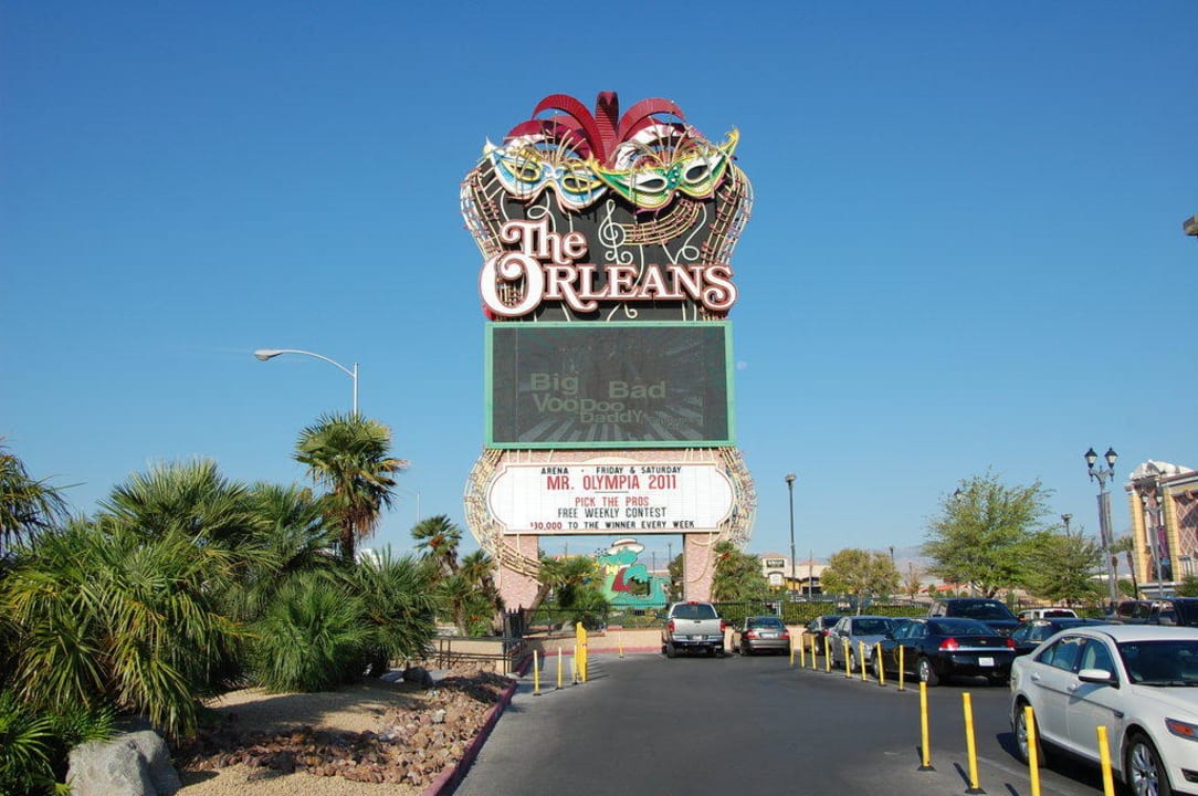Werbetafel Orleans Hotel The Orleans Hotel & Casino