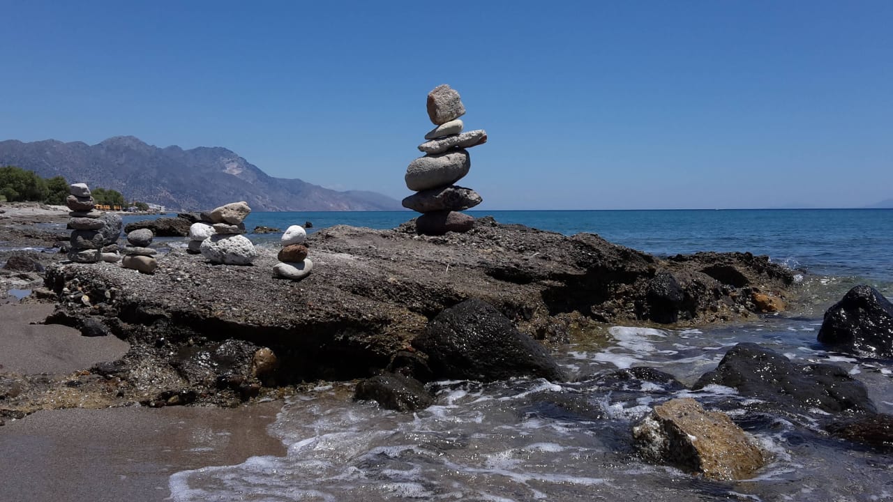 Wir haben die Bausaison eröffnet. Das macht Spaß  Lagas Aegean Village