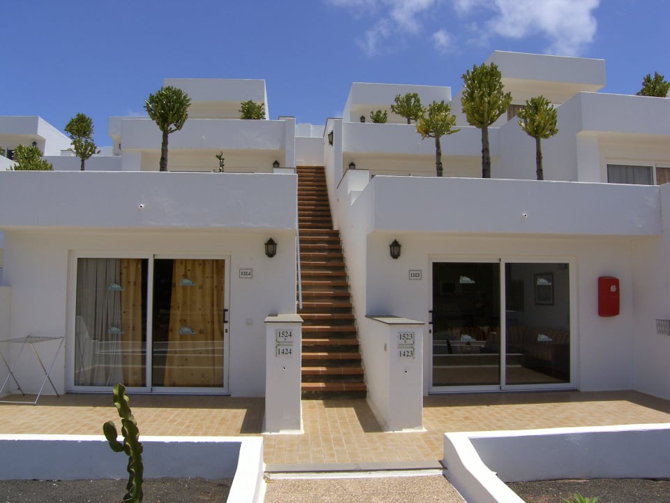 Aufgang zu unserem Appartement Hotel Floresta