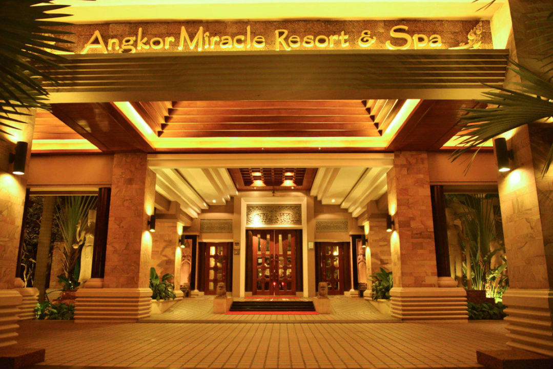 Eingang Angkor Miracle Resort & Spa