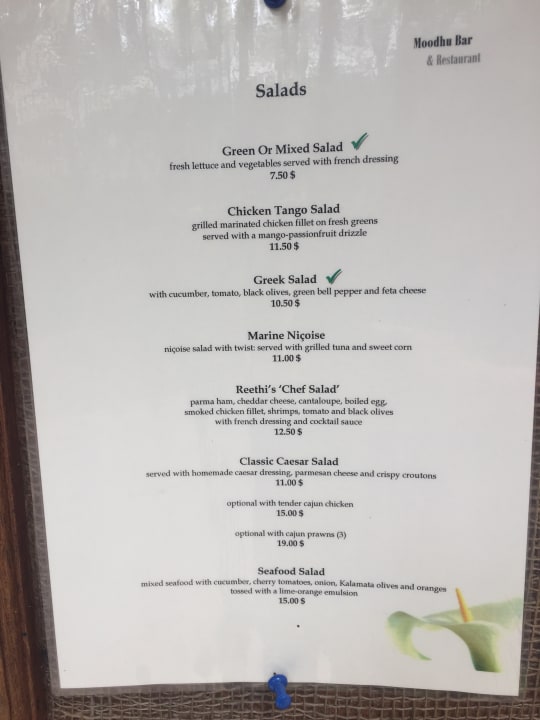 Gastro NH Collection Maldives Reethi Resort