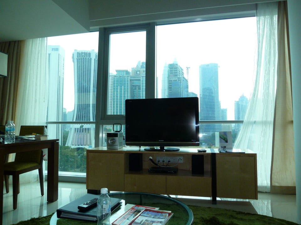 Wohnzimmerausblick Hotel Somerset Ampang, Kuala Lumpur