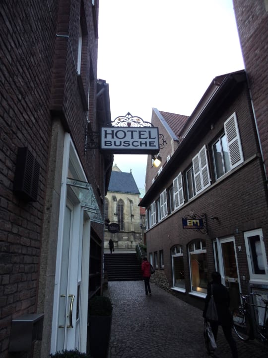 Eingang Hotel Busche