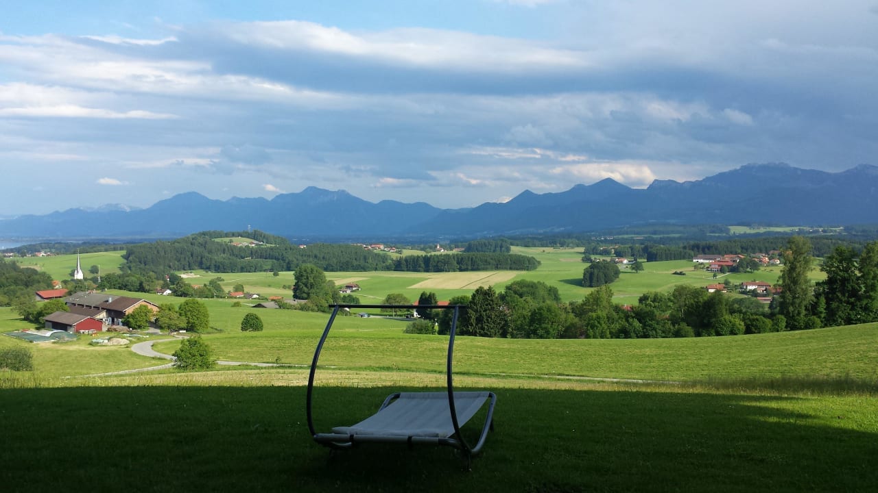 Toller Blick Hotel Berggasthof Weingarten