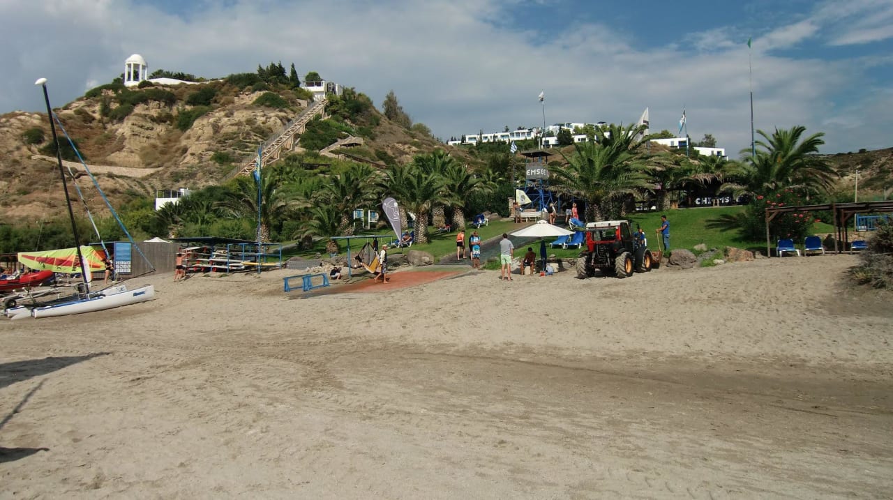 Hauptstrand mit Wassersportbasis ROBINSON DAIDALOS