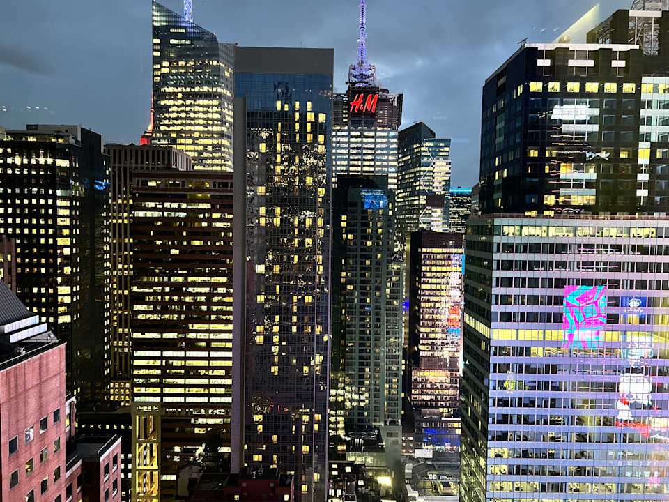 Ausblick Hotel Riu Plaza Manhattan Times Square