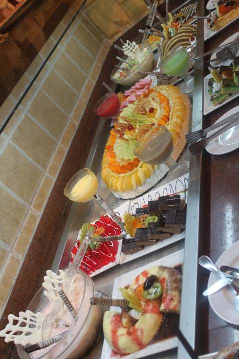 Dessertbuffet, sehr schön & vor allem: lecker Pickalbatros Alf Leila Wa Leila Resort - Neverland Hurghada
