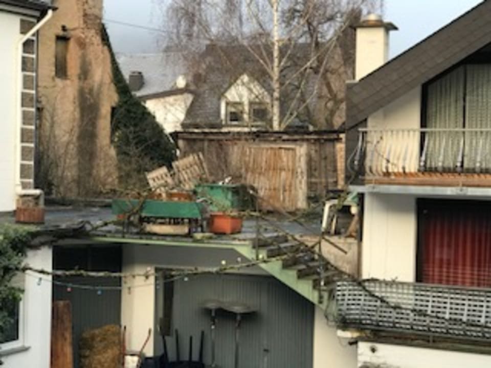 Blick aus dem Zimmer-schlimmer geht immer! Hotel Ellenzer Goldbäumchen