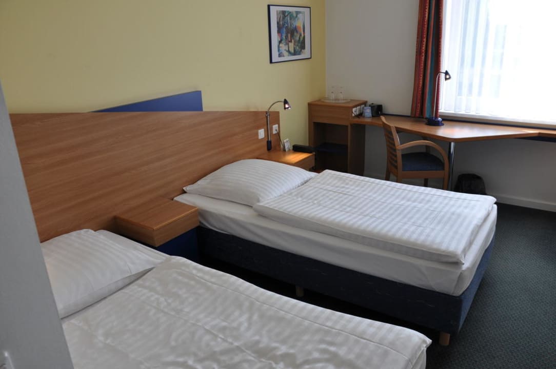 Schlafbereich Median Hotel Hannover Messe