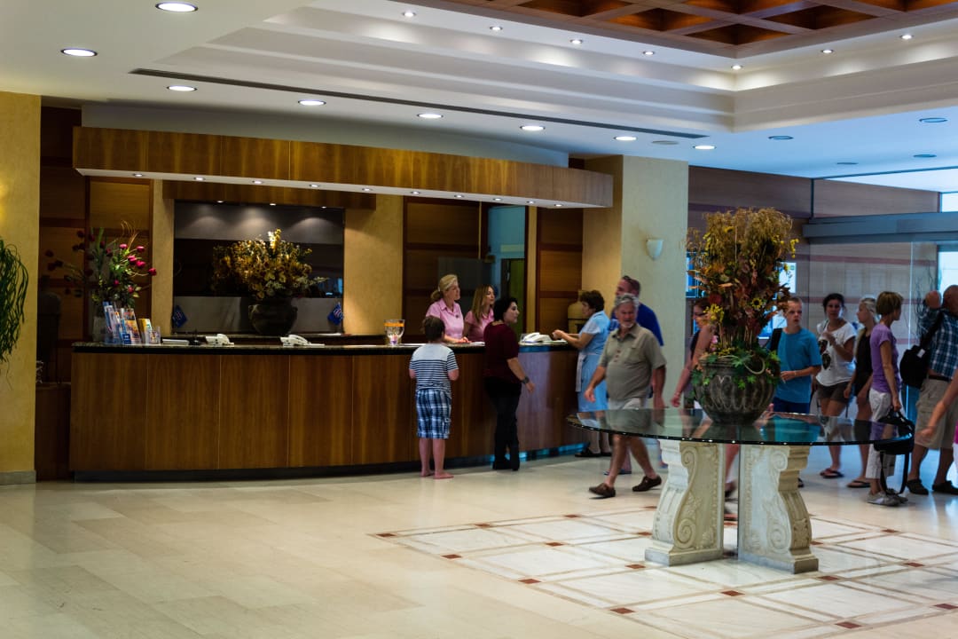 Der Empfang Hotel Calypso Beach