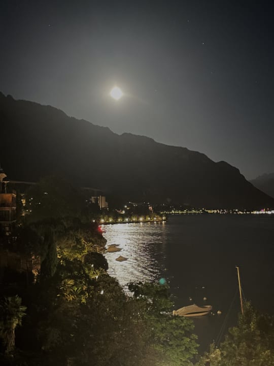 Ausblick Hôtel du Grand Lac Excelsior