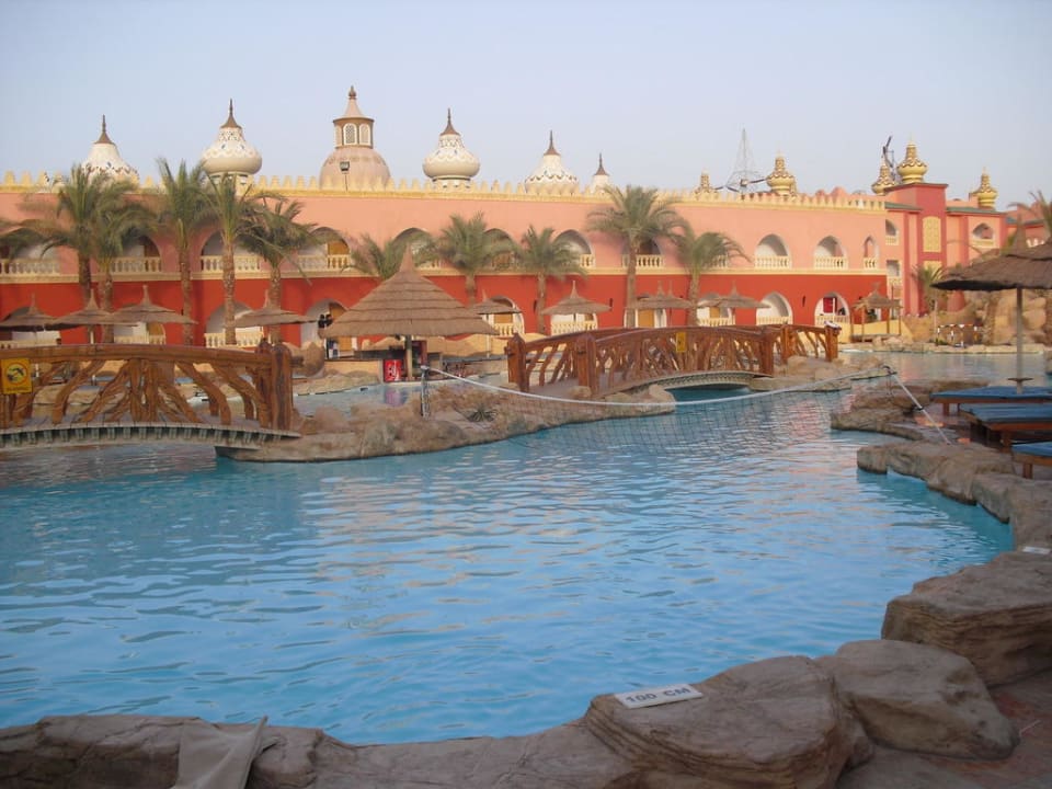 Hauptpool Pickalbatros Alf Leila Wa Leila Resort - Neverland Hurghada