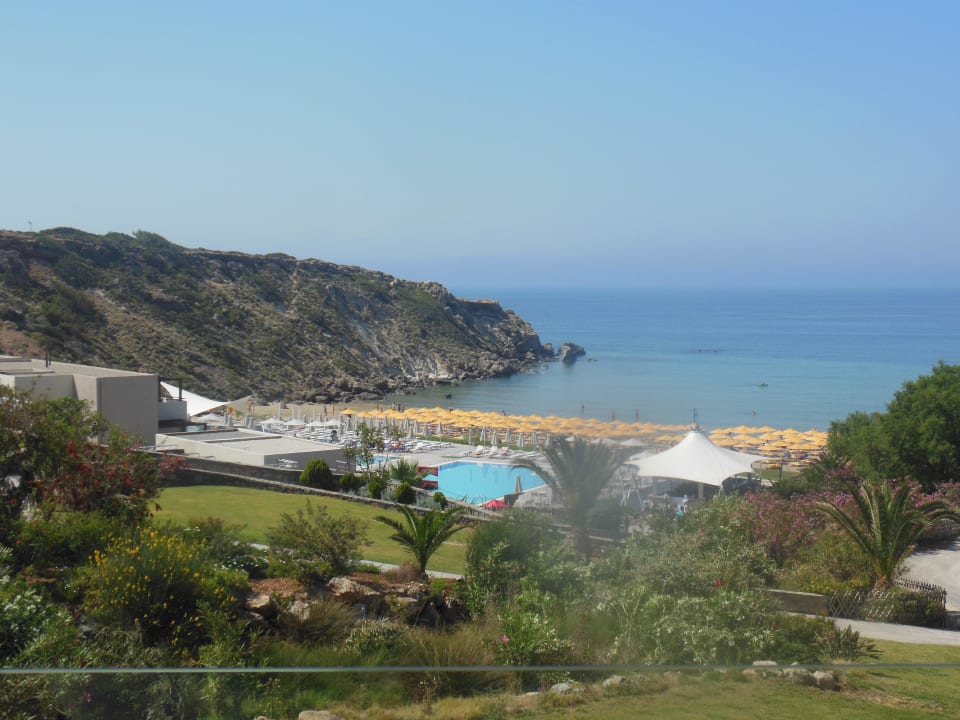 Ausblick vom Restaurant  Atlantica Mikri Poli Crete