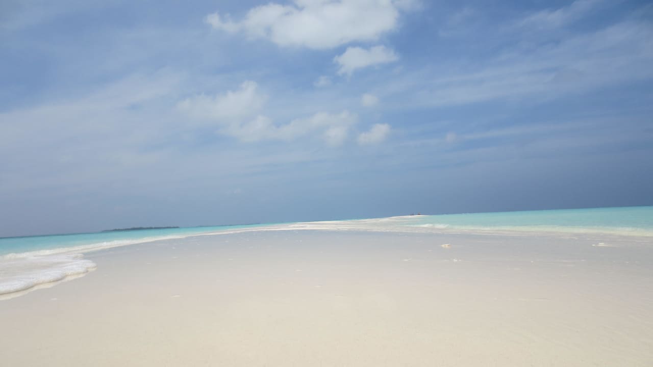 Landzunge im Südwesten Kuredu Island Resort & Spa