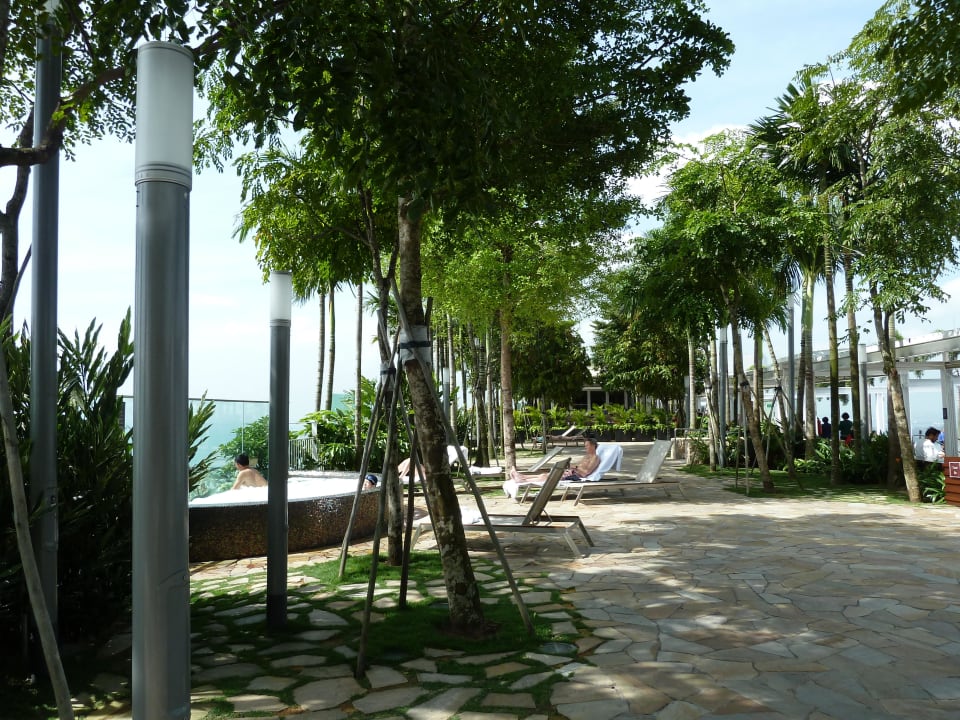 Garten auf dem Sky Park Marina Bay Sands