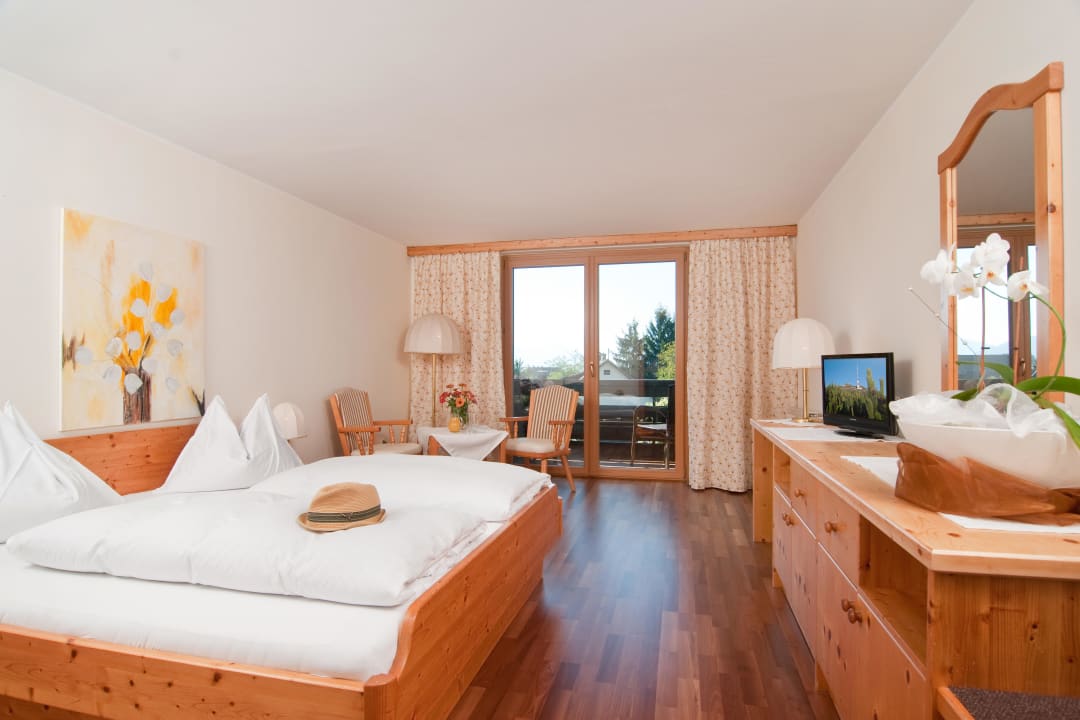 Unser geräumiges Doppelzimmer Dobratschblick Gasthof Feichter