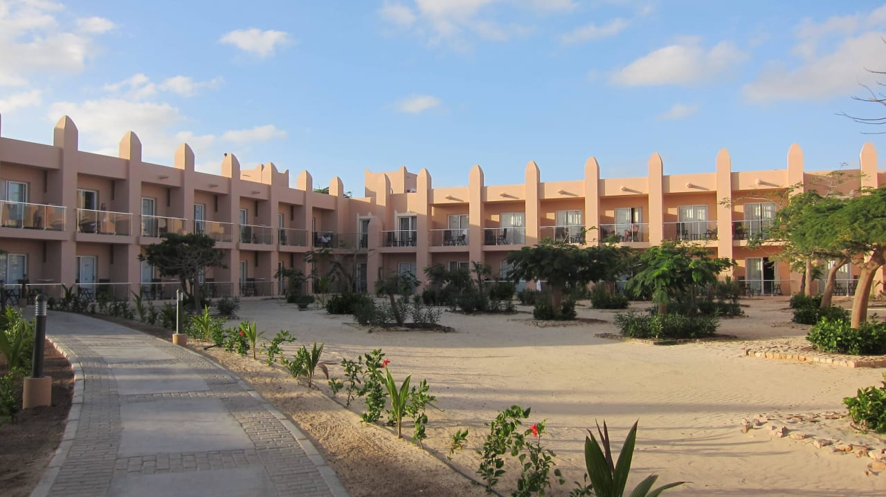 Weg zum Zimmer Hotel Riu Cabo Verde