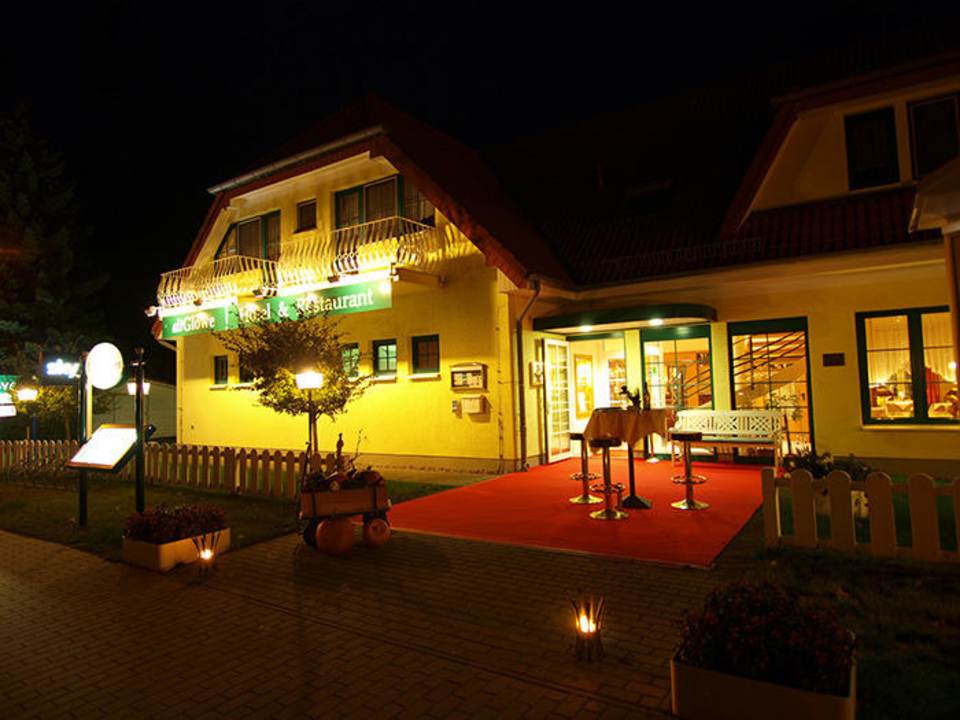 Haupteingang altGlowe Hotel Garni