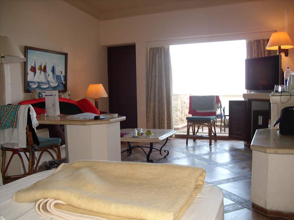 Blick vom Bett Pickalbatros Citadel Resort