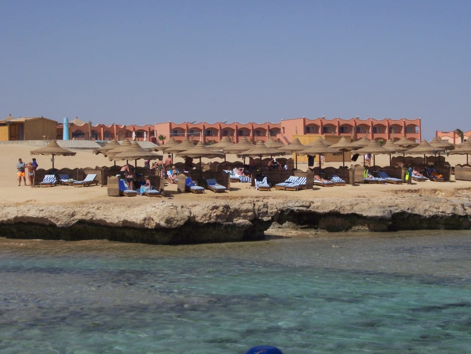 Blick auf's Resort Three Corners Happy Life Beach Resort