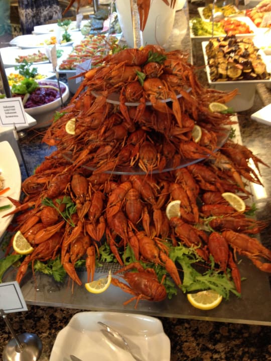 Büffet am Abend Sirene Belek Hotel