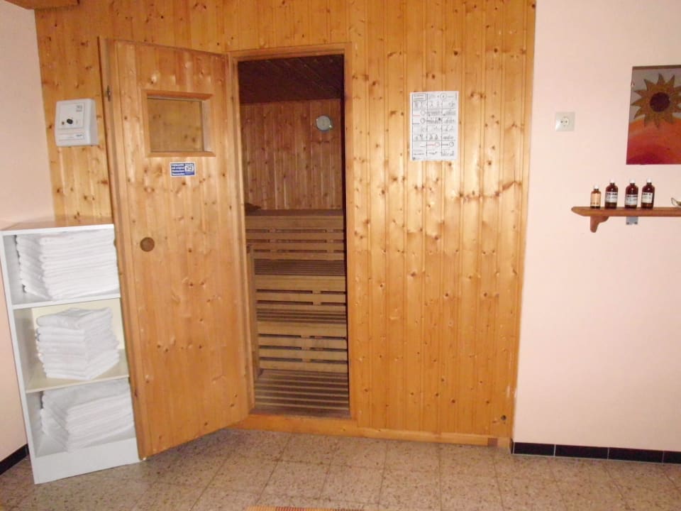 Sauna für 3 Personen zum Liegen Pension 'Das kleine Landhaus'