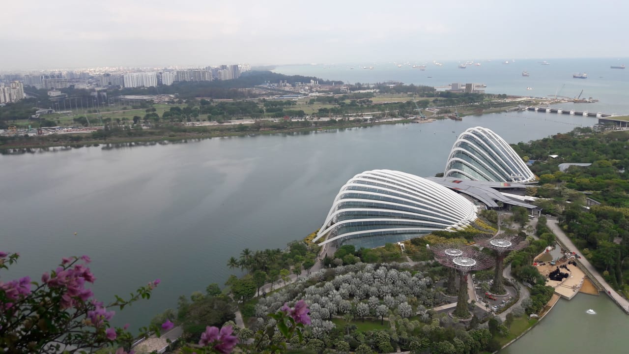 Außenansicht Marina Bay Sands