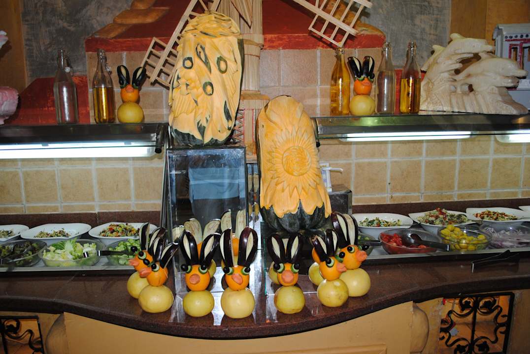 Restauracja główna Pickalbatros Alf Leila Wa Leila Resort - Neverland Hurghada