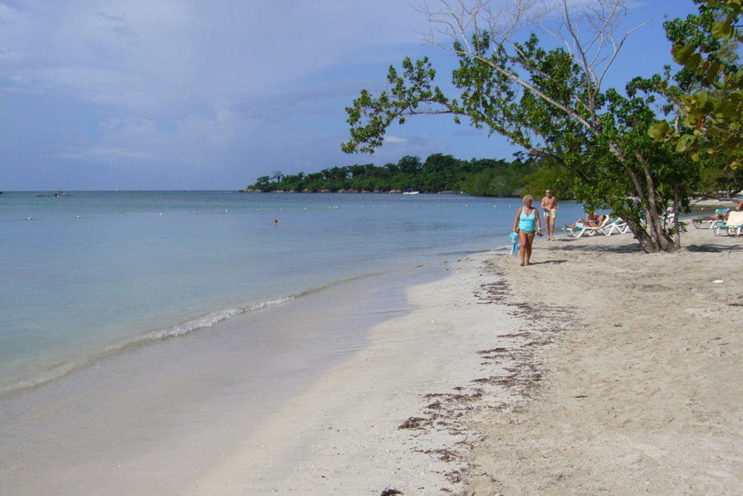 Ausflug am langen Sandstrand Hotel Riu Negril