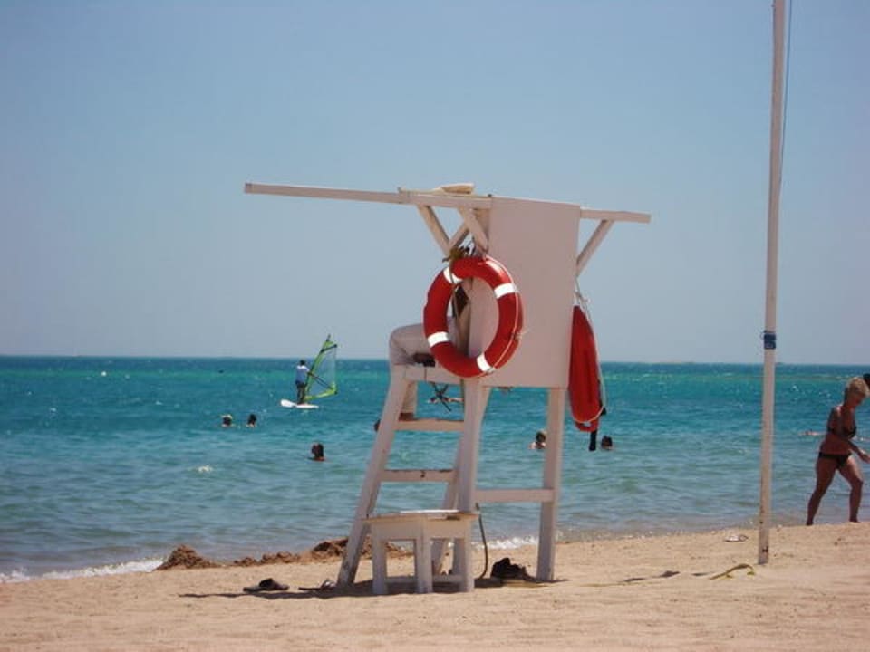 Ausblick vom Liegestuhl The Grand Hotel Hurghada