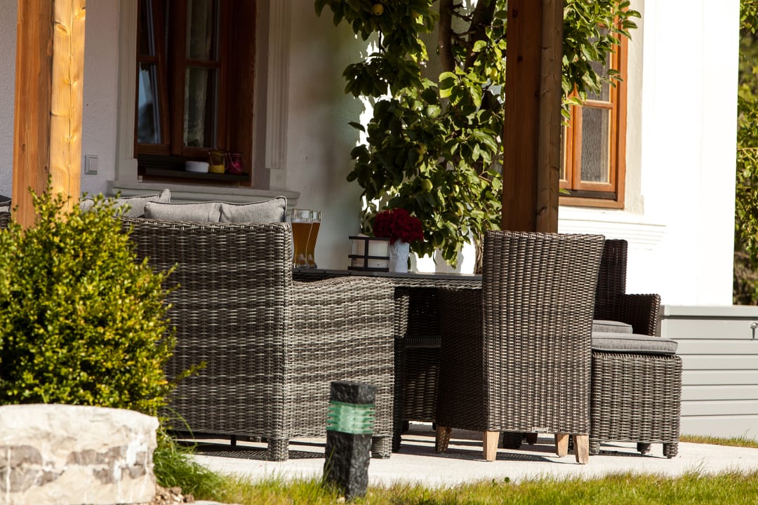 Gartenanlage Gästehaus Benzmühle