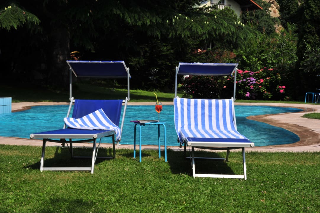 Pool im Parkgarten  Hotel Kröllnerhof