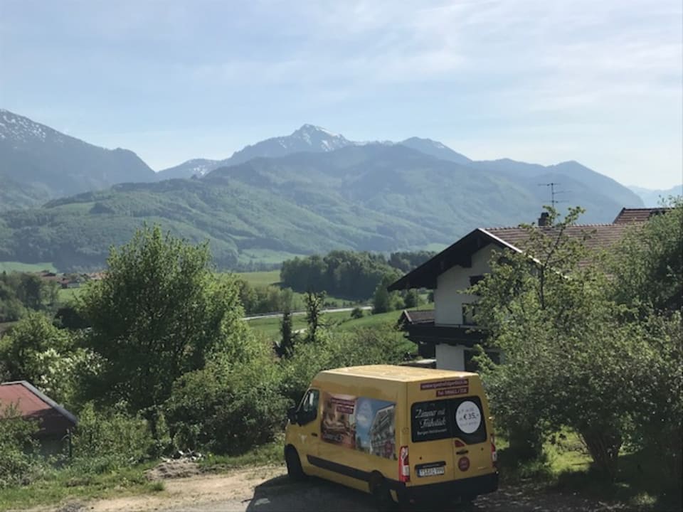 Ausblick Hotel Garni Alpenblick