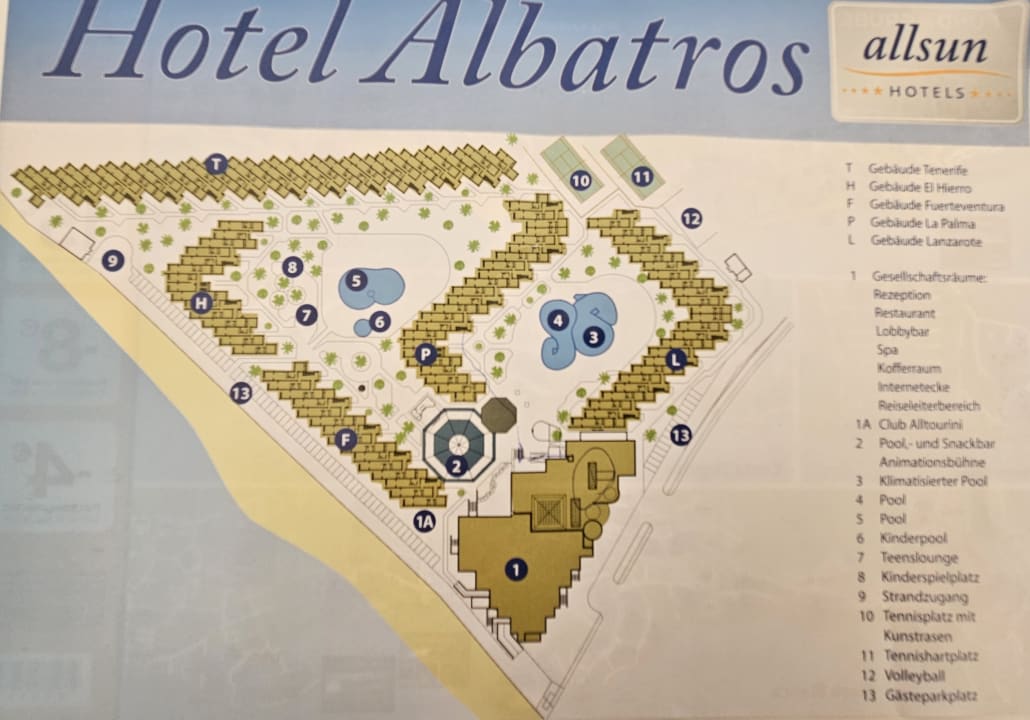Außenansicht allsun App.-Hotel Albatros