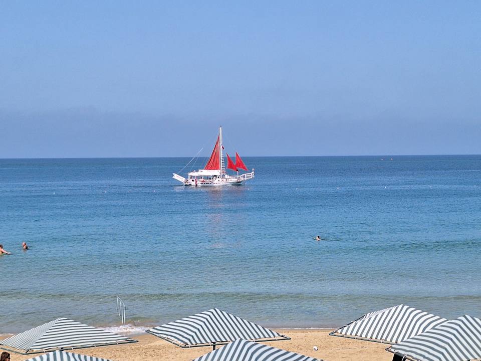 Ausblick Aska Hotel Just in Beach