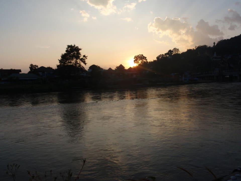 Aussicht vom der Bungalow-Terrasse Apple River Villa Guesthouse