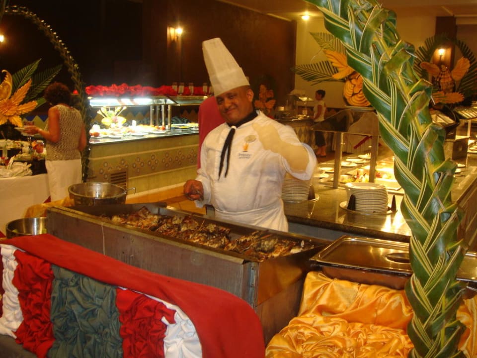 Koch mit Langusten Punta Cana Princess All Suites Resort & Spa