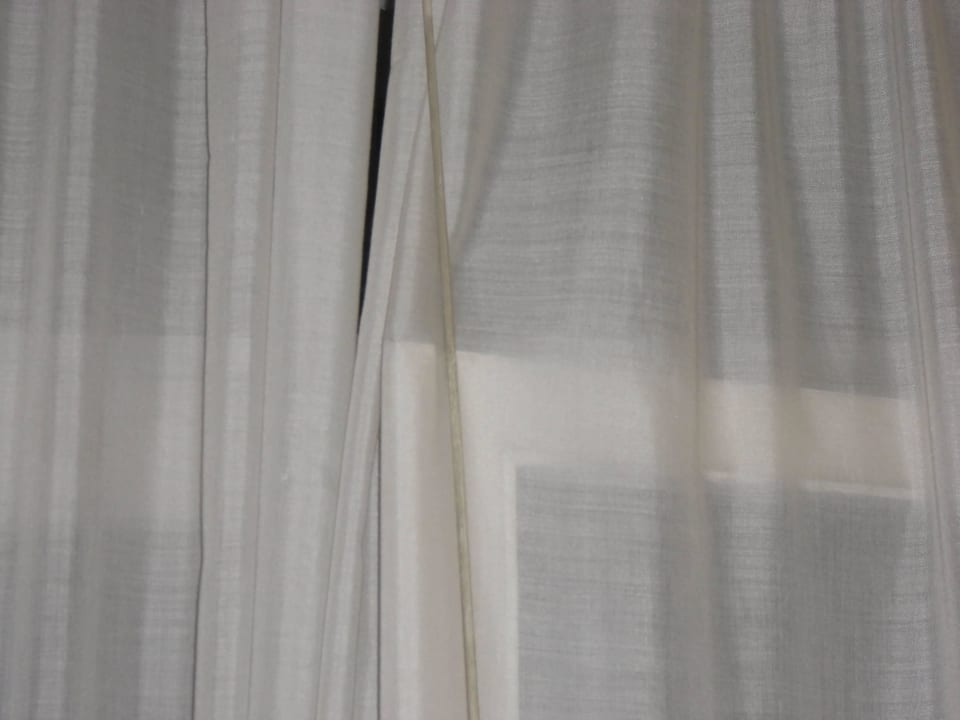 Gardine und Gardinenstange Schwarz Hotel Marco Polo