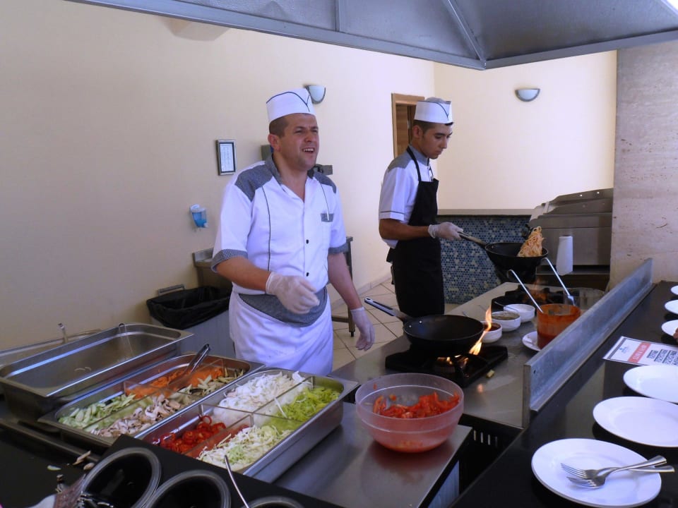 Täglich frische leckere Pasta Saphir Resort & Spa